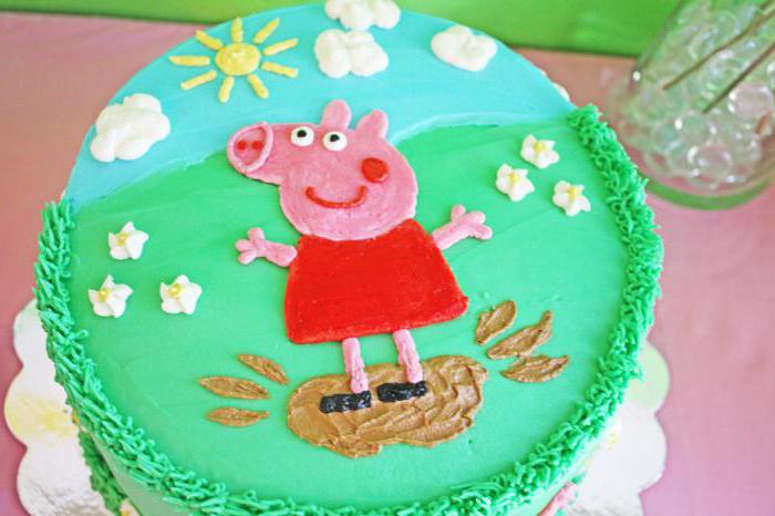 Peppa'nın gine domuzu tarzında doğum günü: senaryo ve tasarım