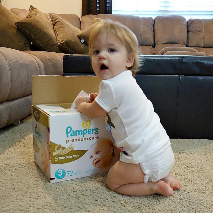 Pampers Premium Care 3: açıklama ve yorumlar