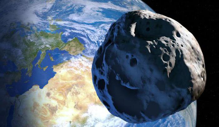 asteroit yere düşer