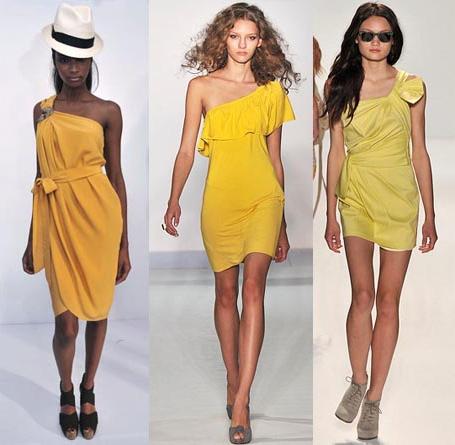 Giysilerde sarı renk ne ile birleştirilir?