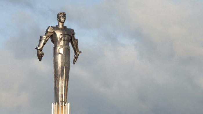 Moskova'daki Yuri Gagarin Anıtı: açıklama, tarih, adres