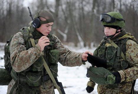 Rusya Federasyonu silahlı kuvvetlerinin türleri ve türleri