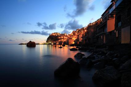 İtalya haritası üzerinde calabria 