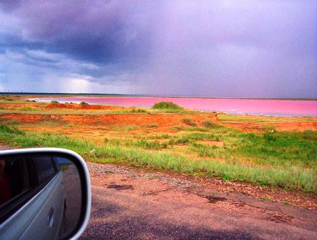 dağ altay pembe göl