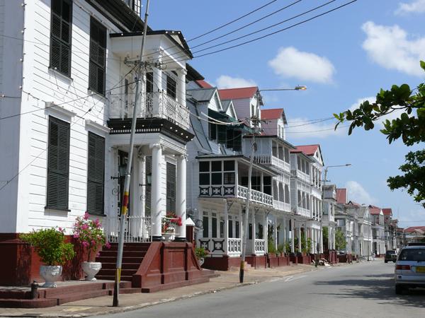 Surinam'ın başkenti Paramaribo