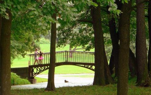 Petersburg'daki Güney Primorsky Parkı