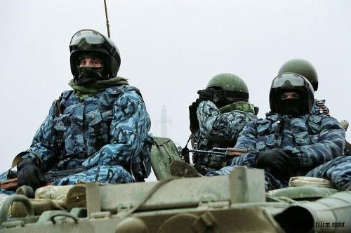 Rusya'da farklı türde askerler var
